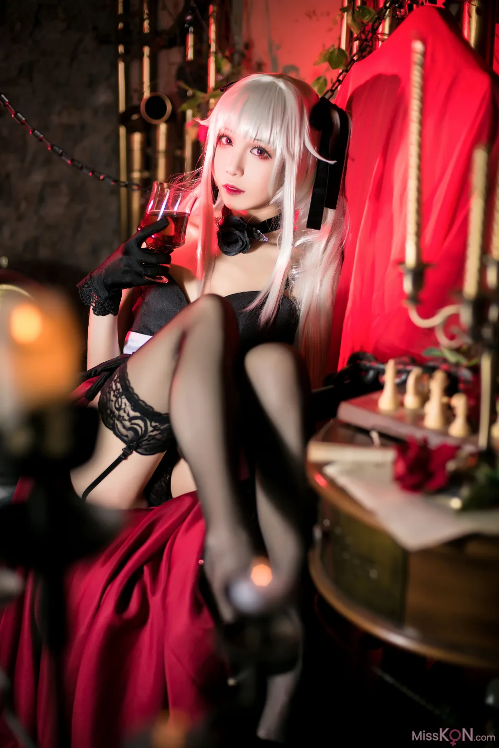 Coser@Tomoyo酱: 雾枝礼服&amp;水着 (30 ảnh)