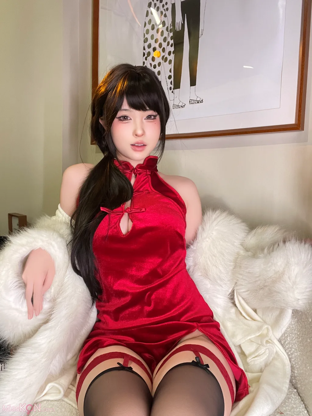 Coser@清水由乃: 红 (55 ảnh)