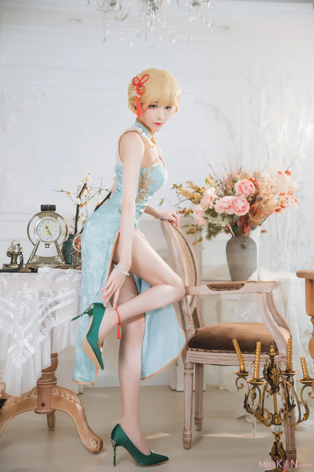 Coser@Tomoyo酱: G36旗袍 (30 photos)