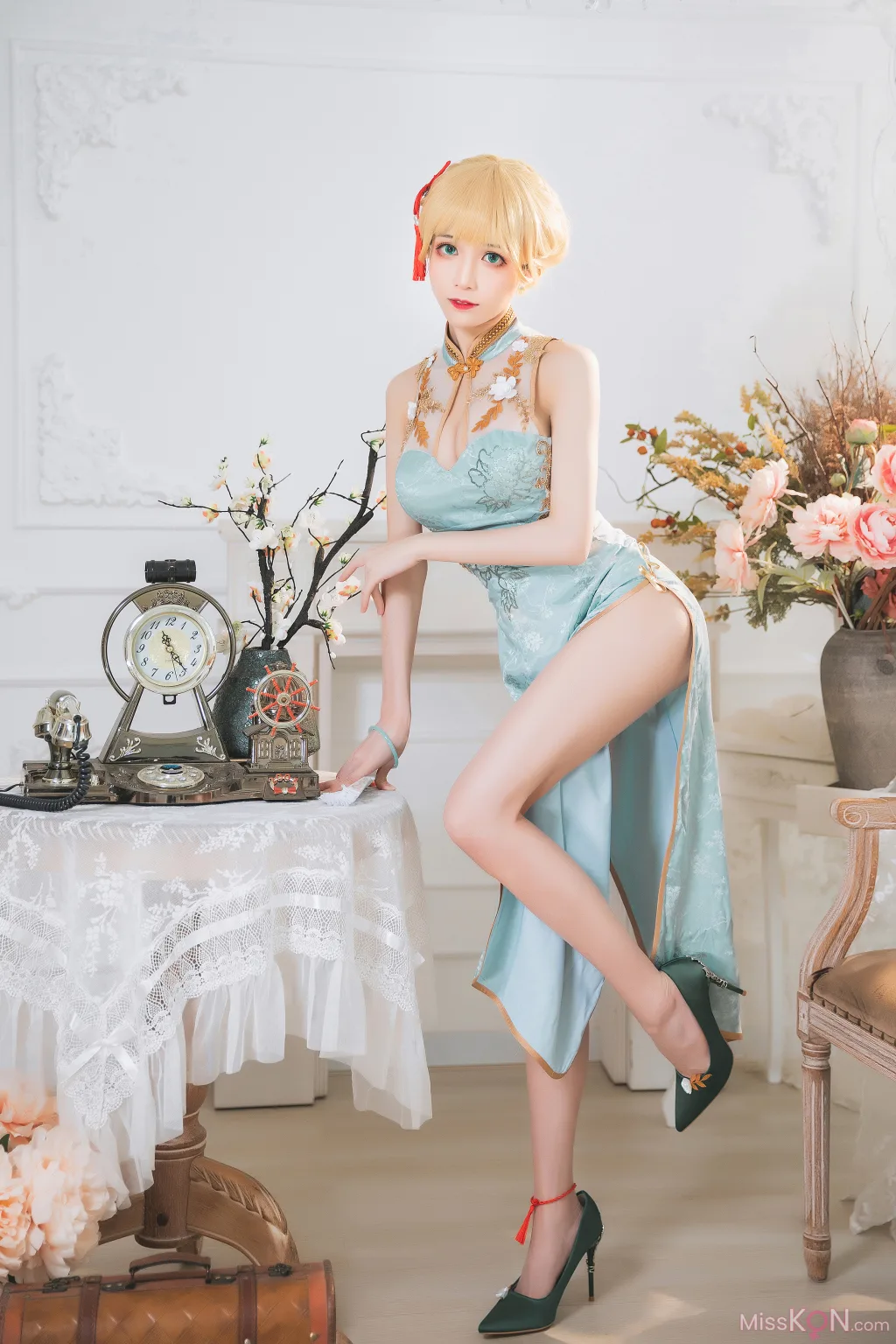 Coser@Tomoyo酱: G36旗袍 (30 ảnh)