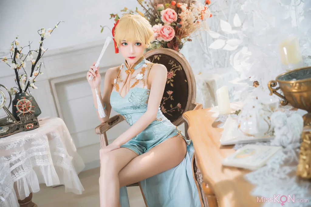 Coser@Tomoyo酱: G36旗袍 (30 photos)