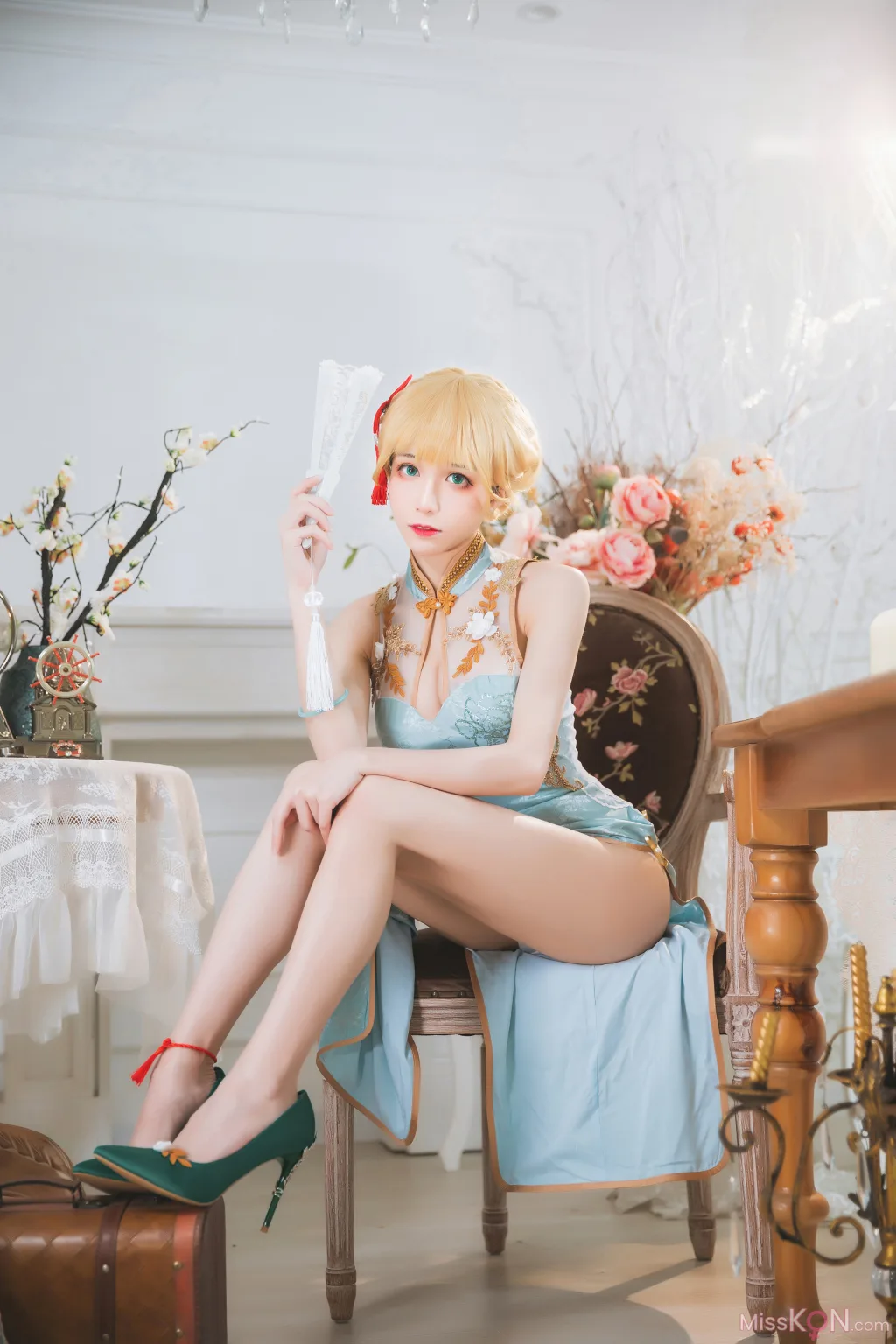 Coser@Tomoyo酱: G36旗袍 (30 photos)