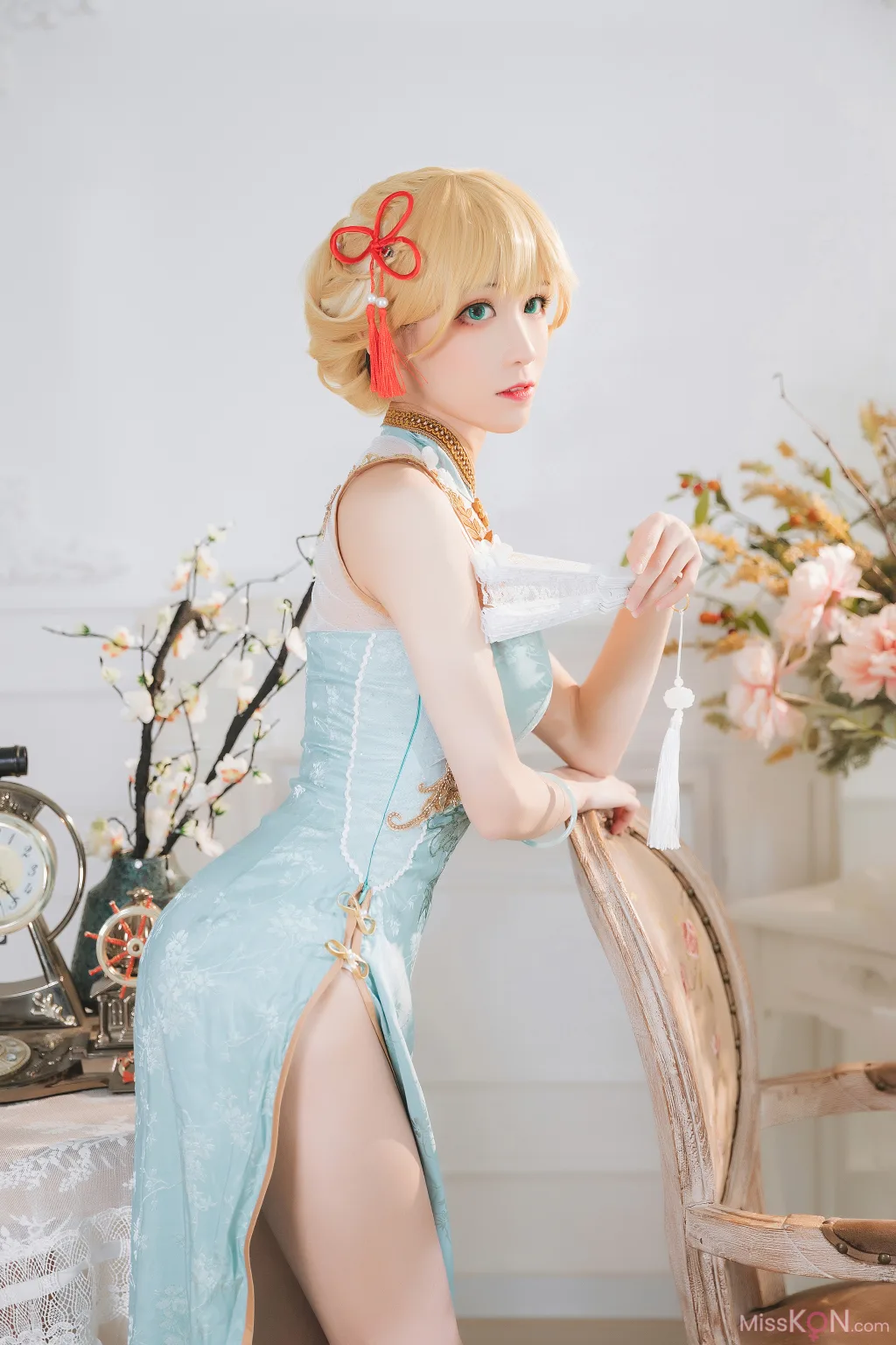 Coser@Tomoyo酱: G36旗袍 (30 photos)