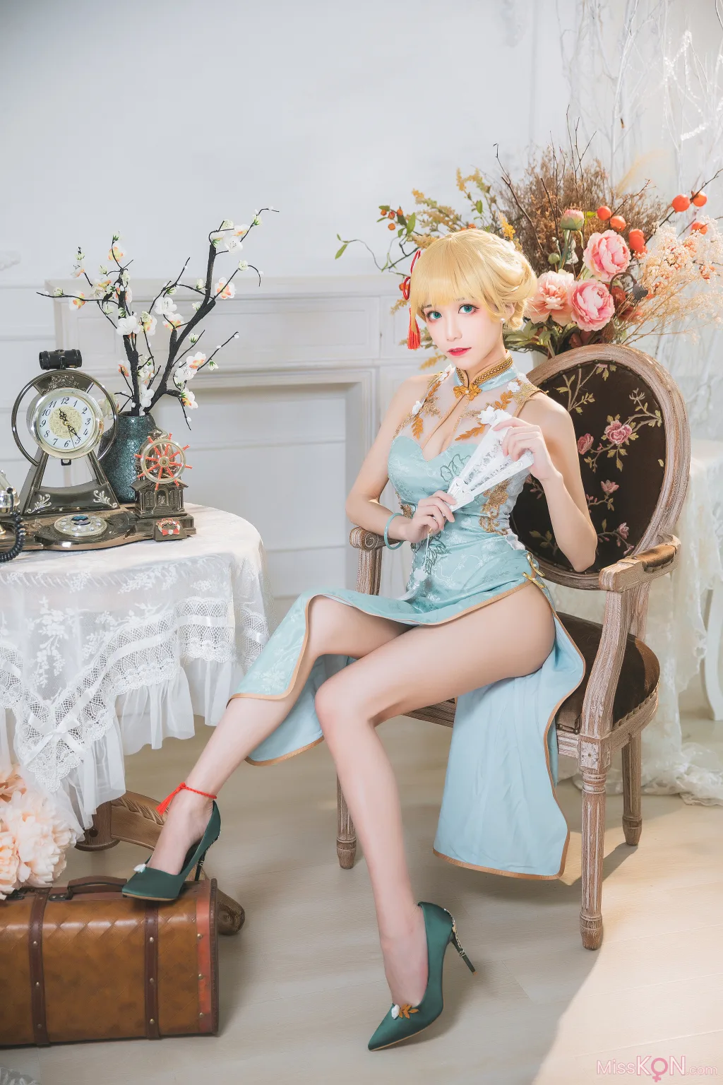 Coser@Tomoyo酱: G36旗袍 (30 photos)