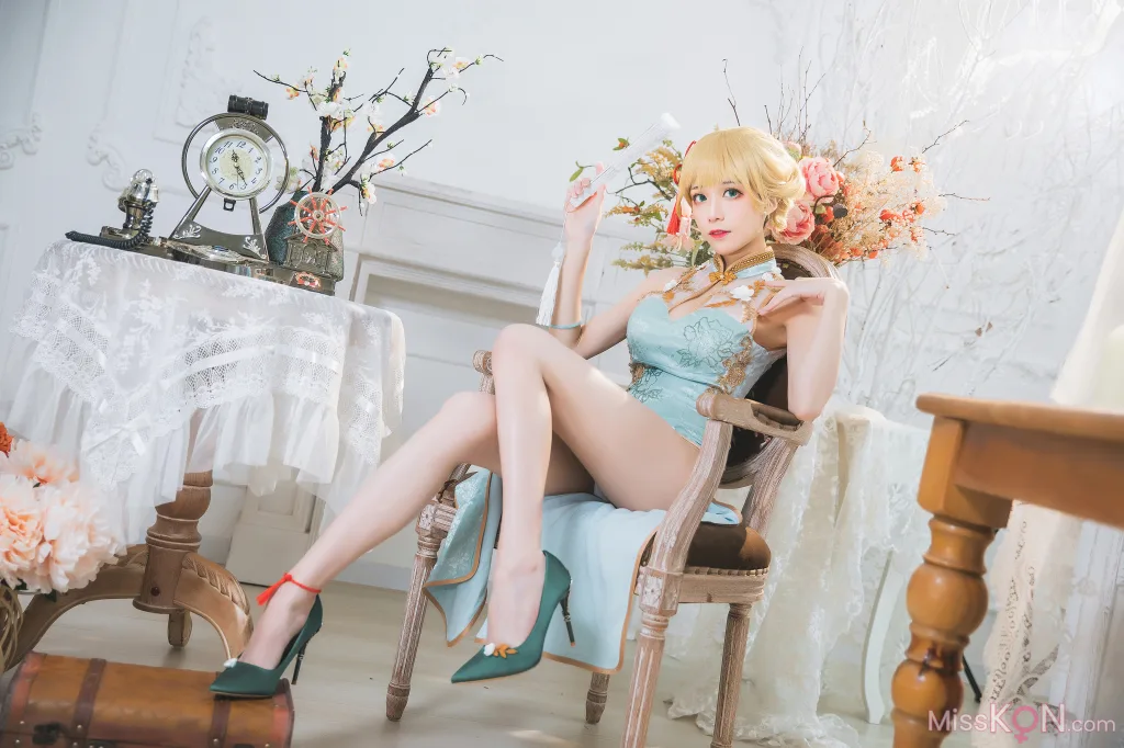 Coser@Tomoyo酱: G36旗袍 (30 ảnh)