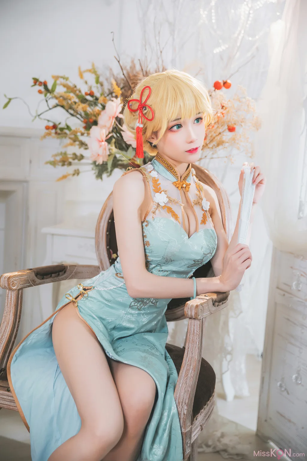 Coser@Tomoyo酱: G36旗袍 (30 photos)