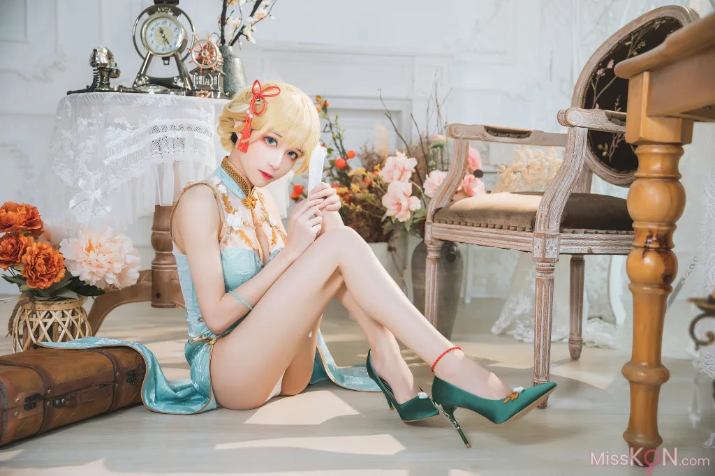 Coser@Tomoyo酱: G36旗袍 (30 ảnh)