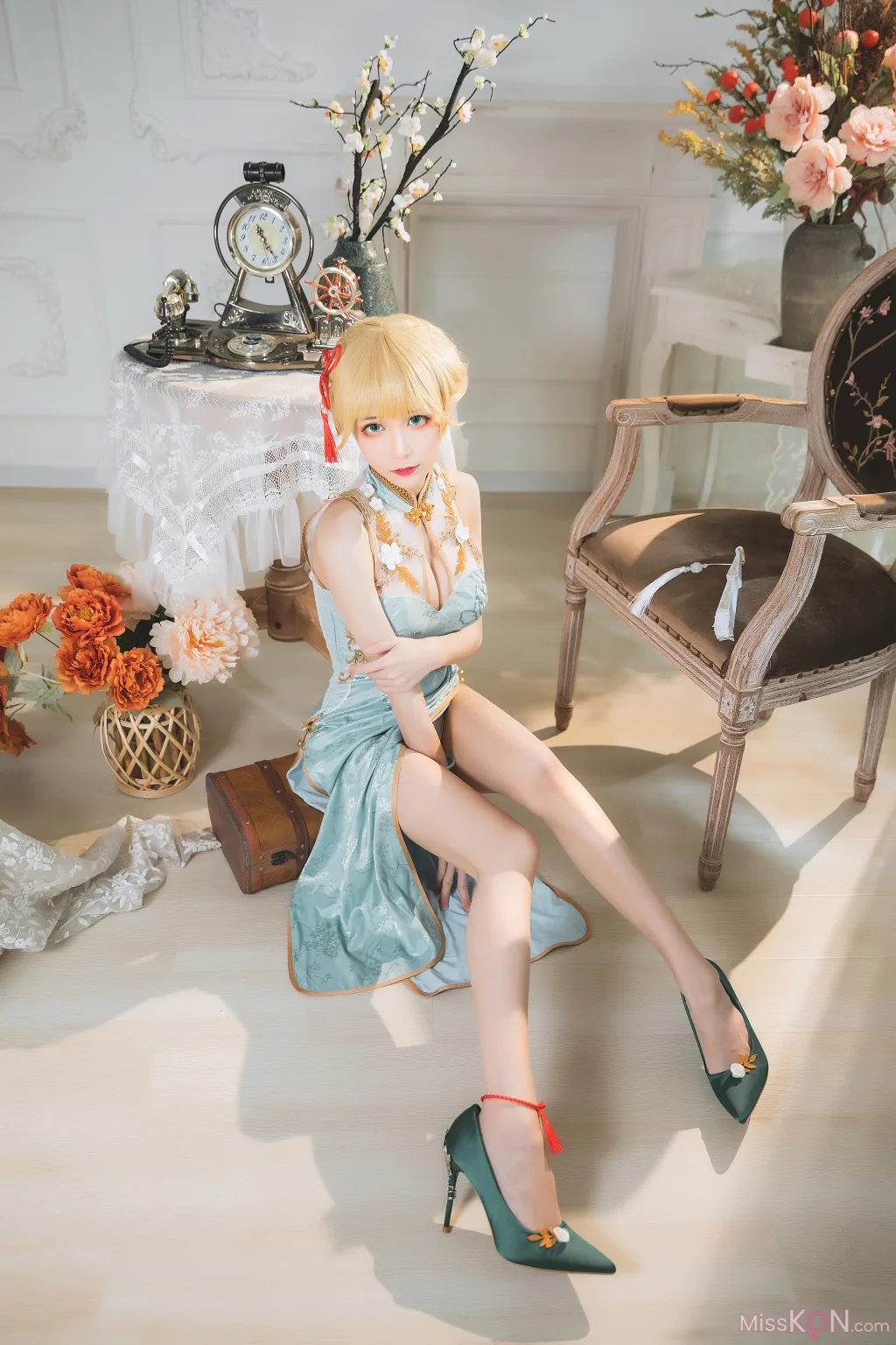 Coser@Tomoyo酱: G36旗袍 (30 photos)