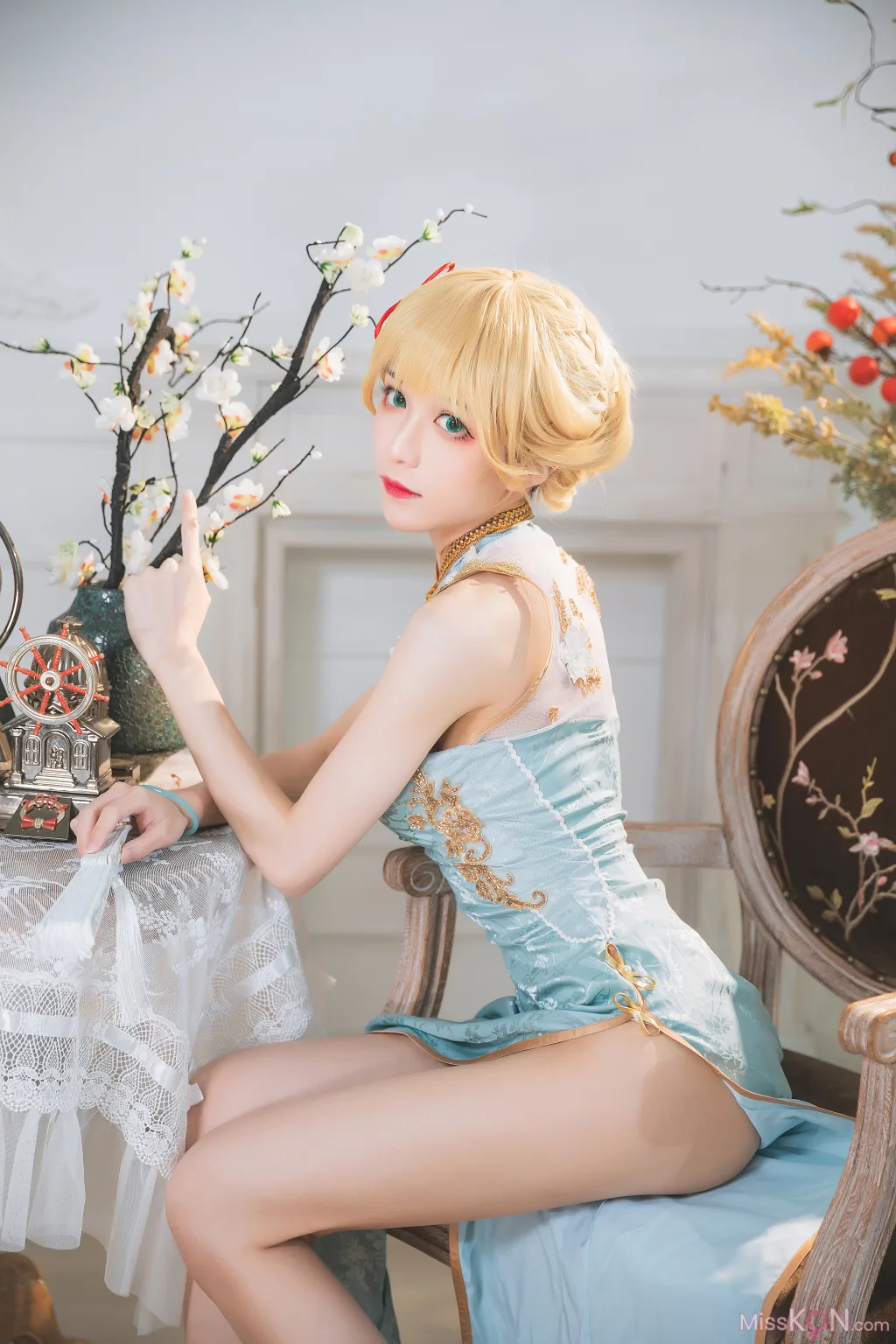 Coser@Tomoyo酱: G36旗袍 (30 photos)