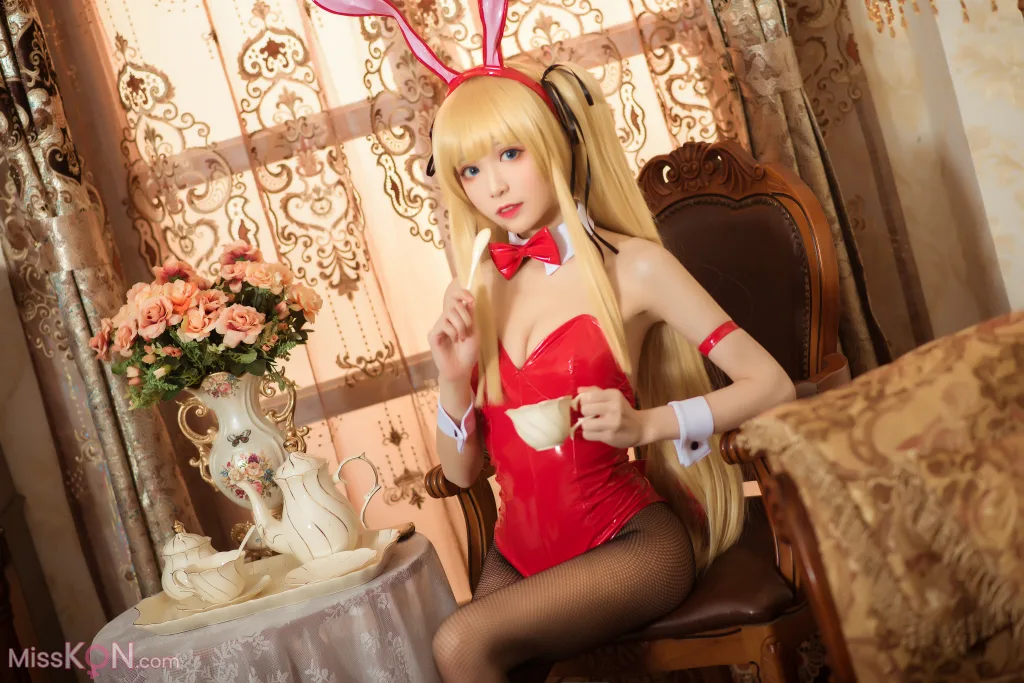 Coser@Tomoyo酱: 英梨梨兔女郎 (18 photos)