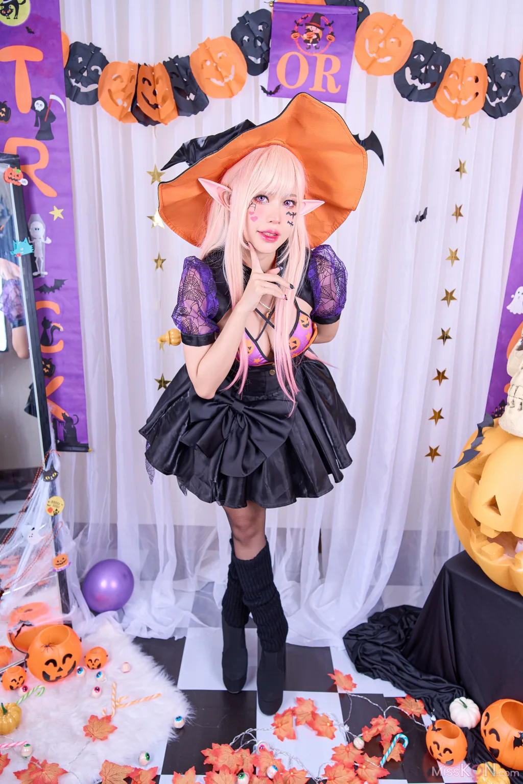 Coser@PingPing: Marin Kitagawa Halloween (44 photos)