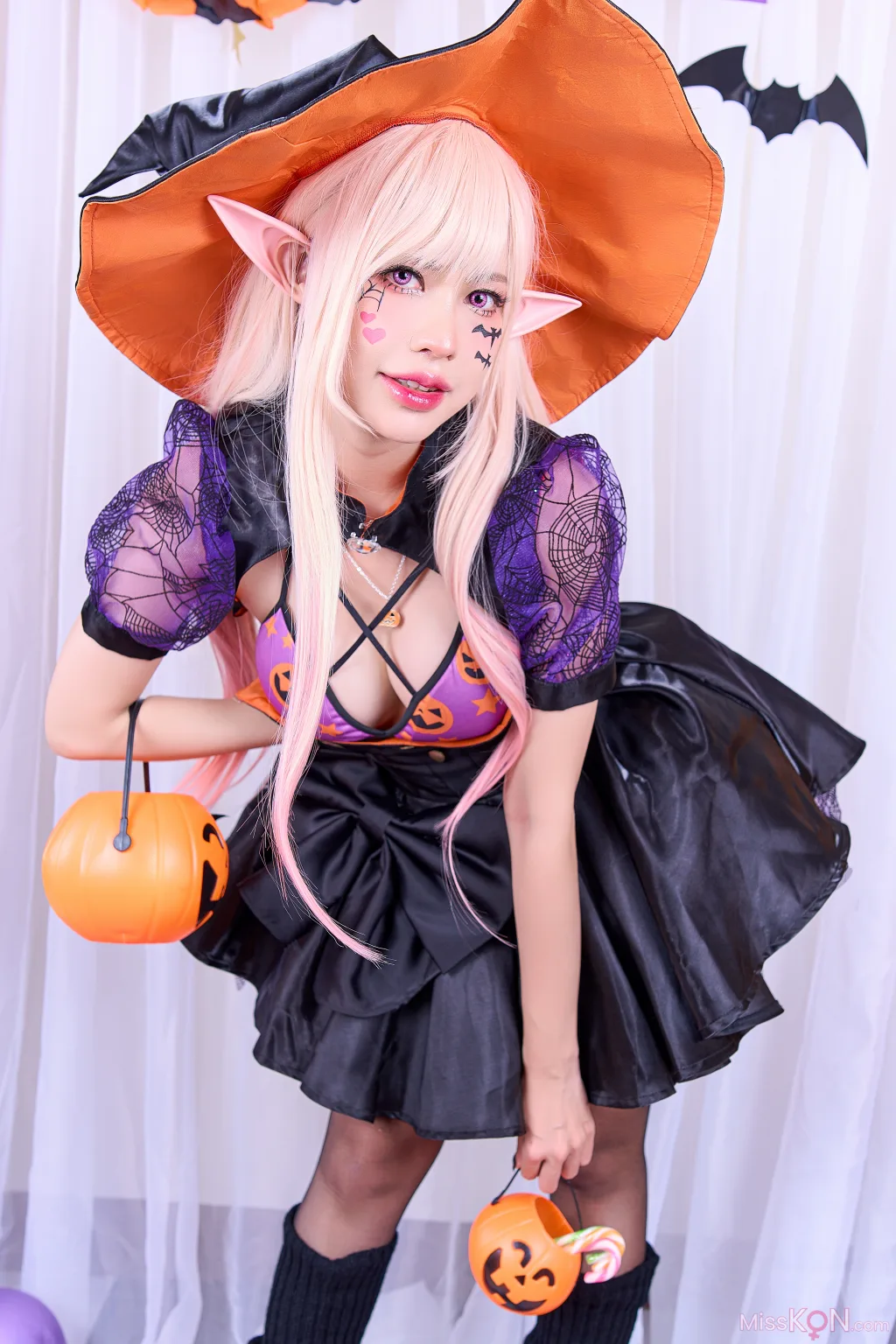 Coser@PingPing: Marin Kitagawa Halloween (44 photos)