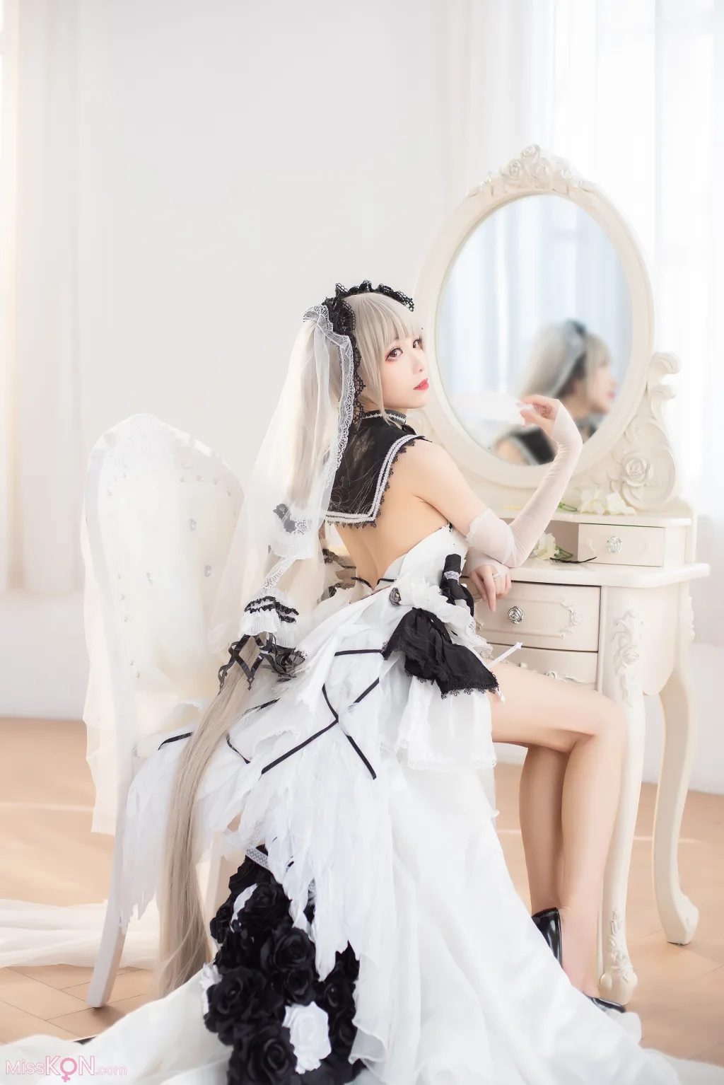 Coser@Tomoyo酱: 碧蓝 可畏礼服 (27 photos)