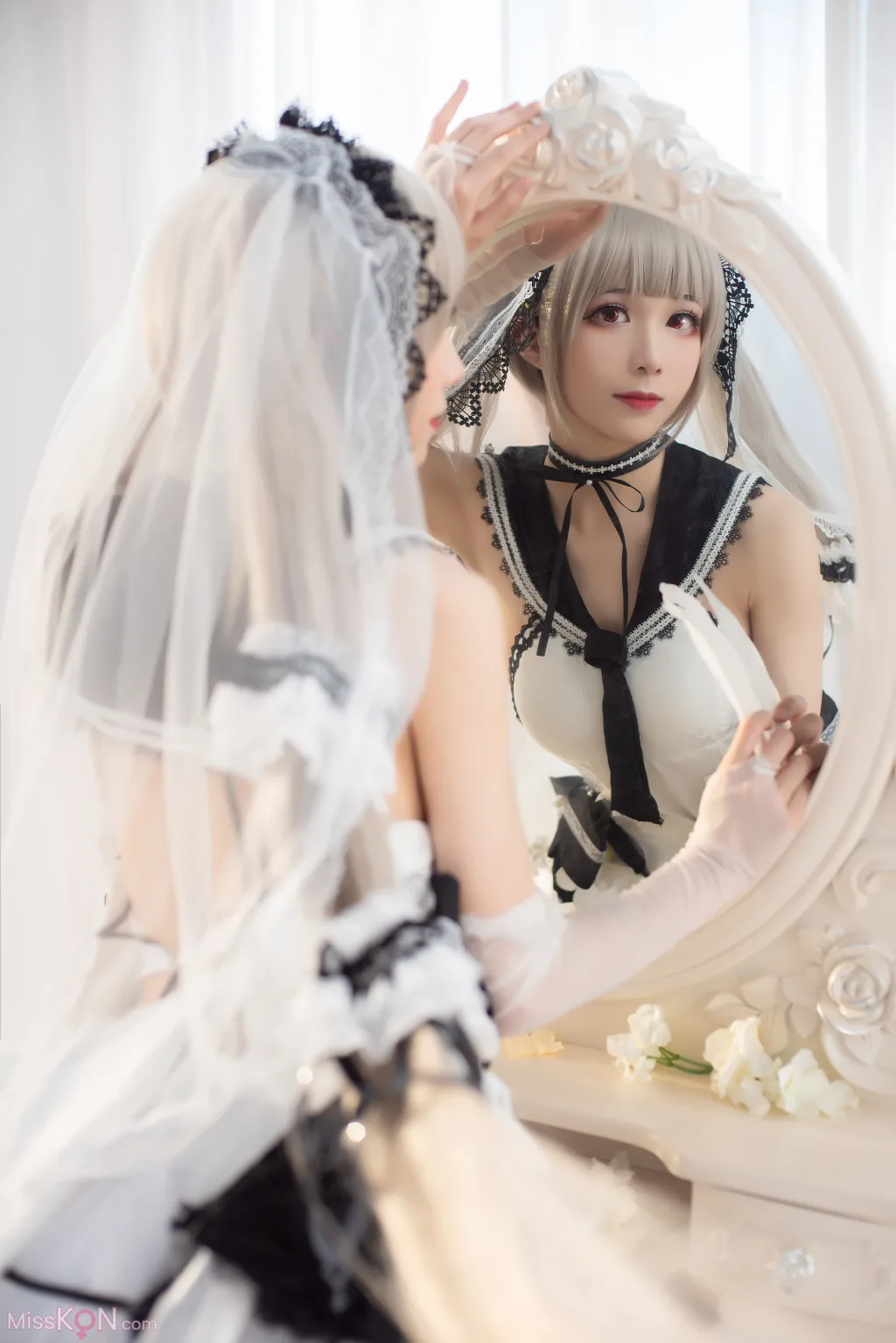 Coser@Tomoyo酱: 碧蓝 可畏礼服 (27 photos)