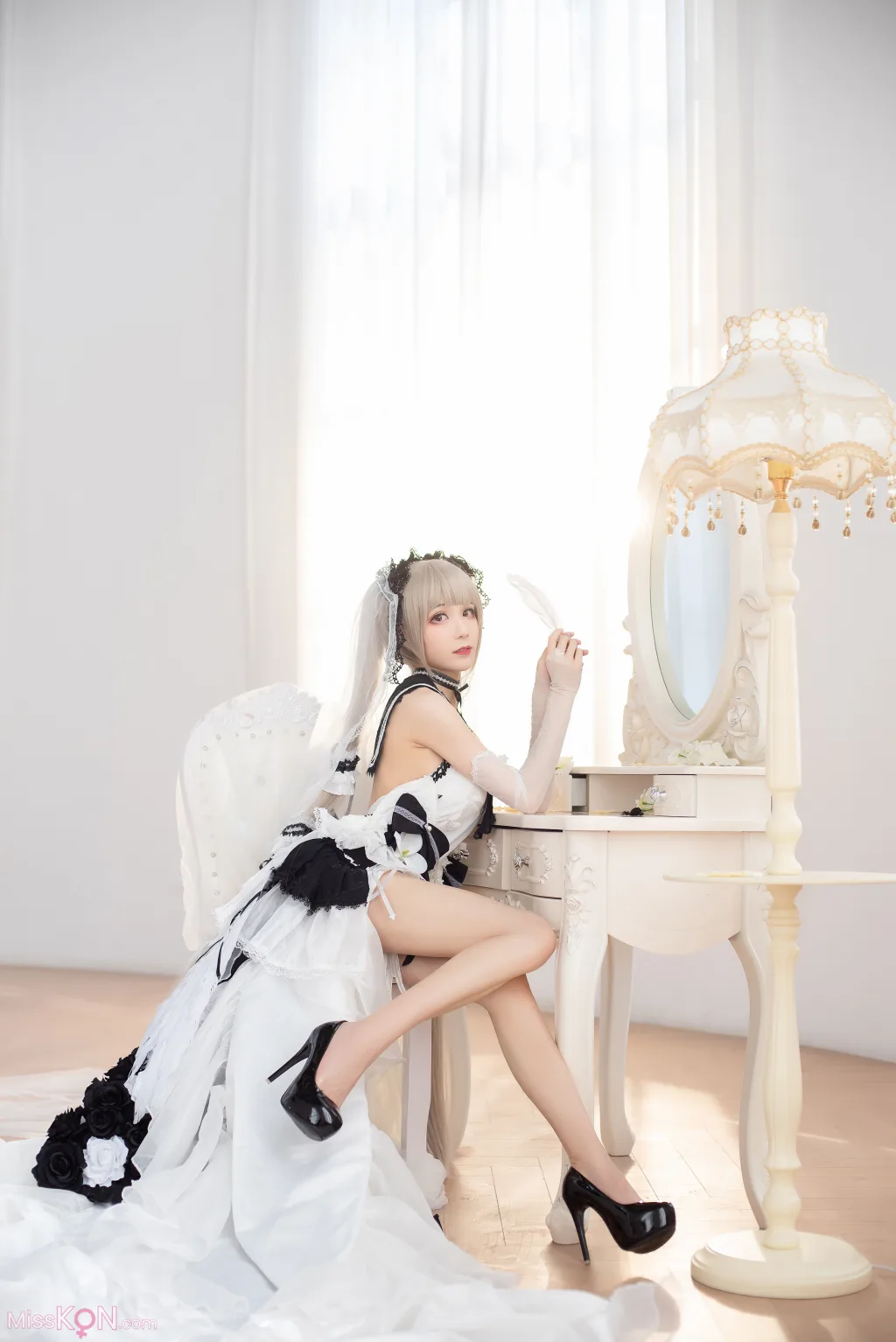 Coser@Tomoyo酱: 碧蓝 可畏礼服 (27 photos)