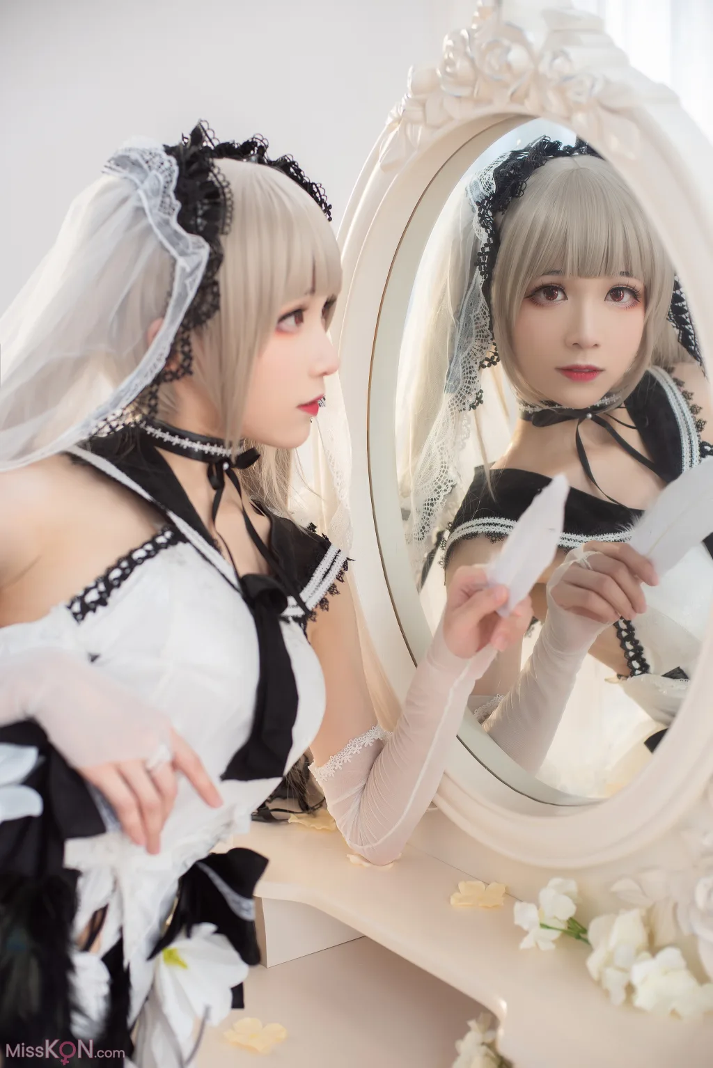 Coser@Tomoyo酱: 碧蓝 可畏礼服 (27 photos)