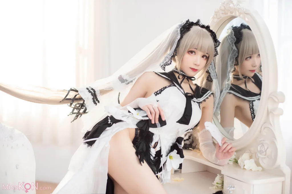 Coser@Tomoyo酱: 碧蓝 可畏礼服 (27 photos)