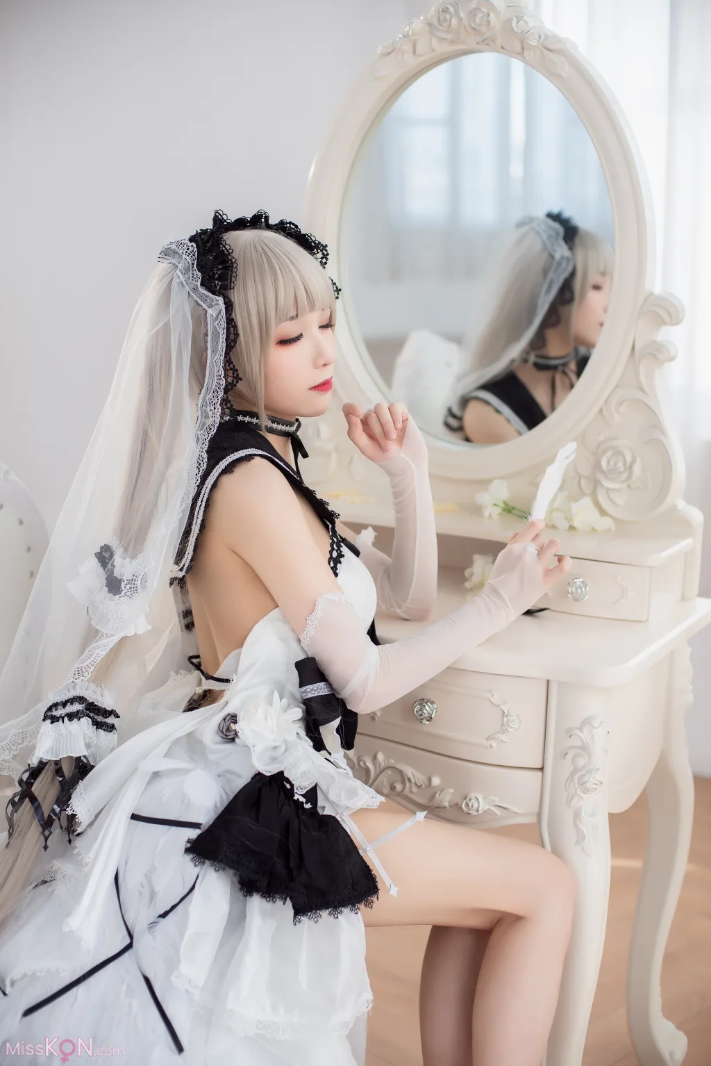 Coser@Tomoyo酱: 碧蓝 可畏礼服 (27 photos)