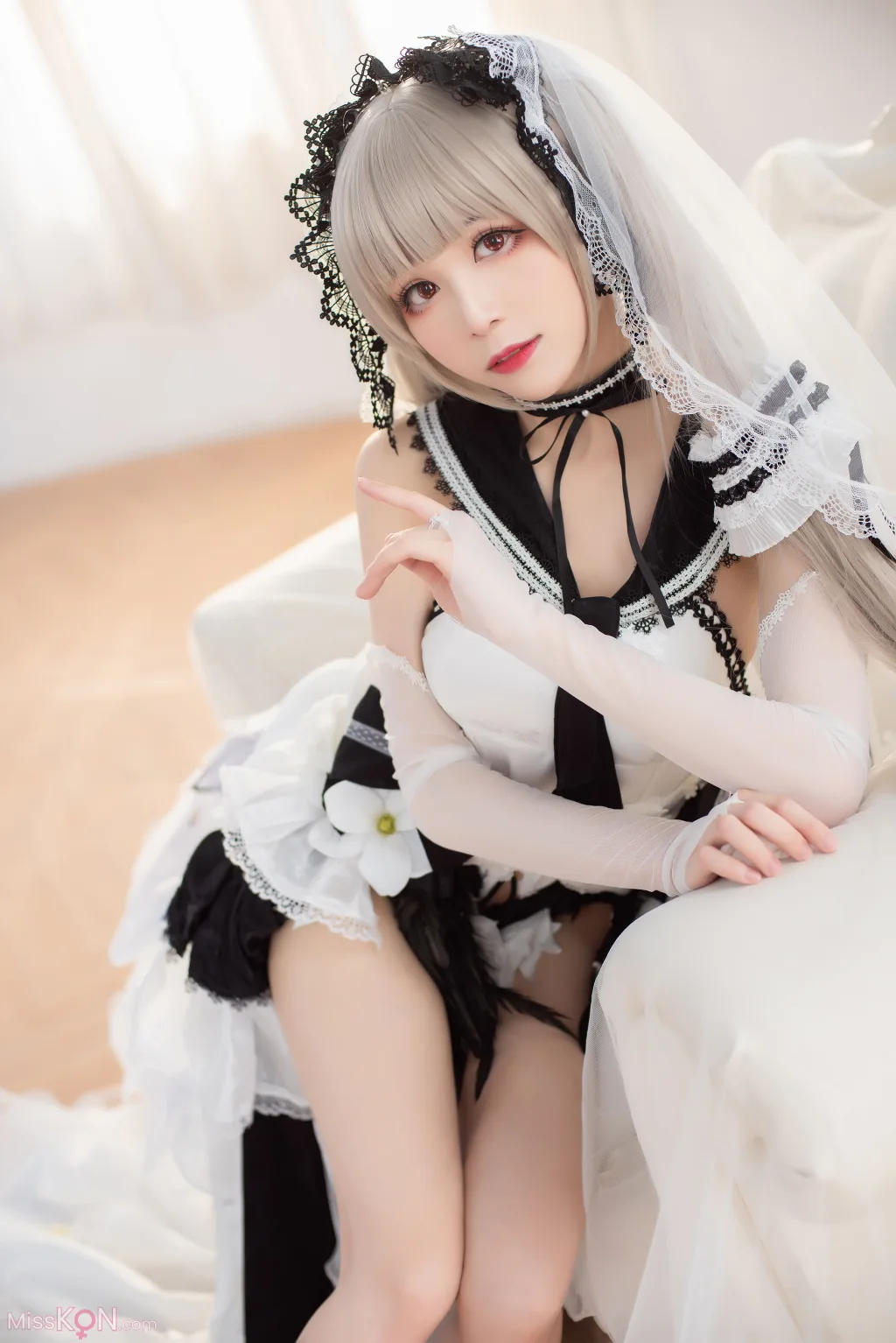 Coser@Tomoyo酱: 碧蓝 可畏礼服 (27 photos)