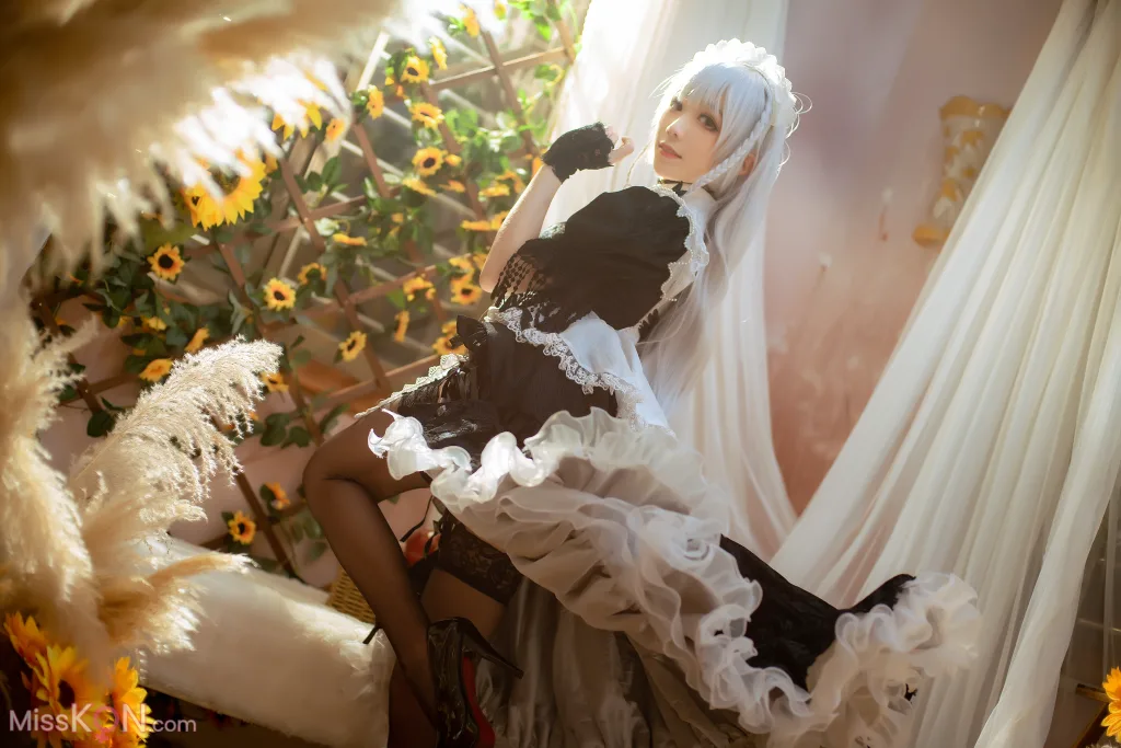 Coser@Tomoyo酱: 碧蓝 赫敏女仆 (23 photos)