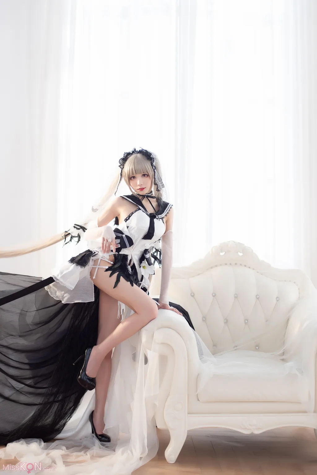 Coser@Tomoyo酱: 碧蓝 可畏礼服 (27 photos)