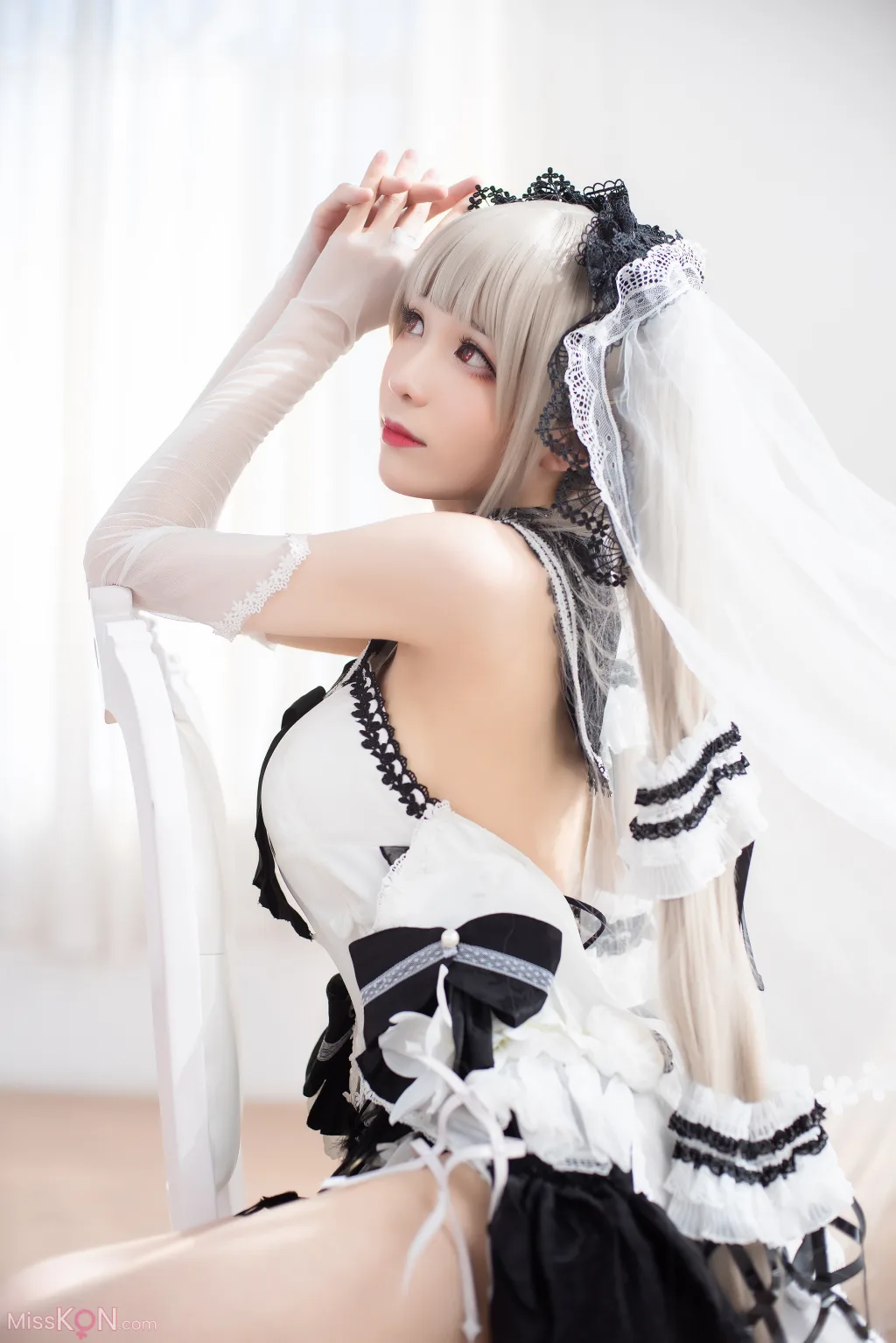 Coser@Tomoyo酱: 碧蓝 可畏礼服 (27 photos)