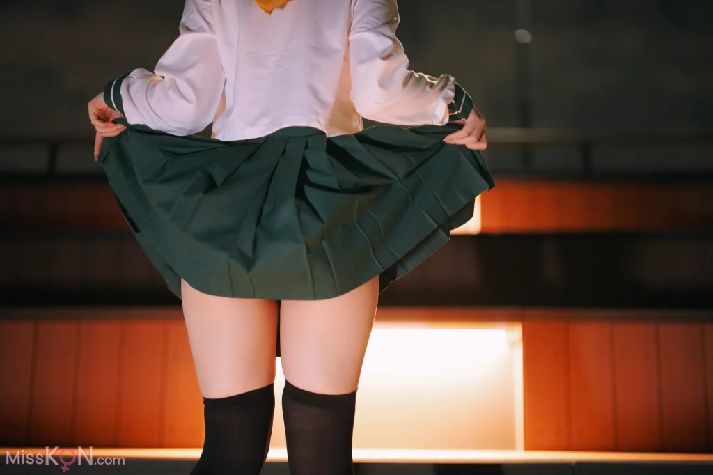 Coser@幼愛Youmeko: 小琪舞JK制服 (48 photos)