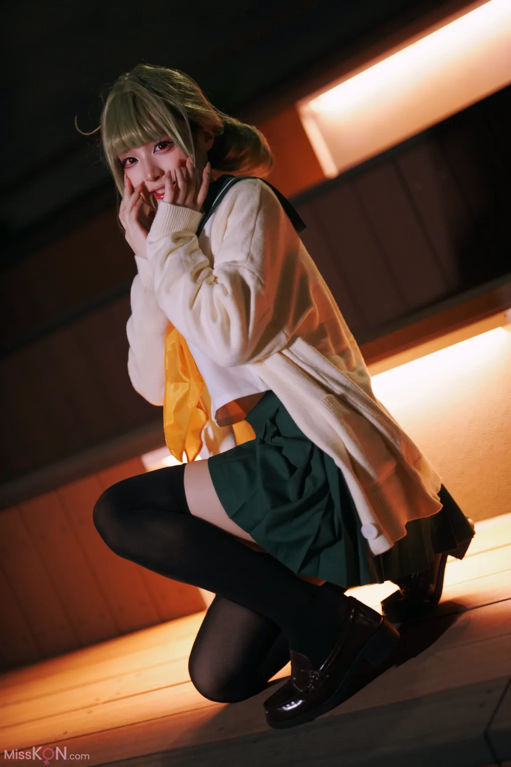 Coser@幼愛Youmeko: 小琪舞JK制服 (48 photos)