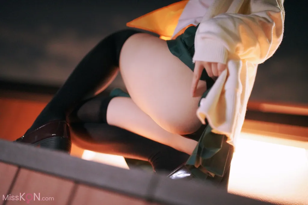 Coser@幼愛Youmeko: 小琪舞JK制服 (48 photos)