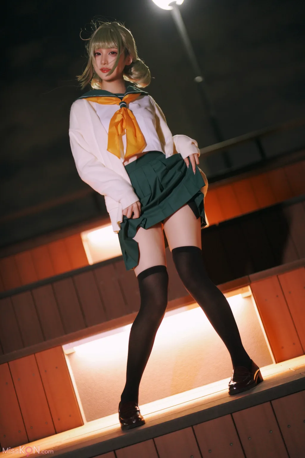 Coser@幼愛Youmeko: 小琪舞JK制服 (48 photos)