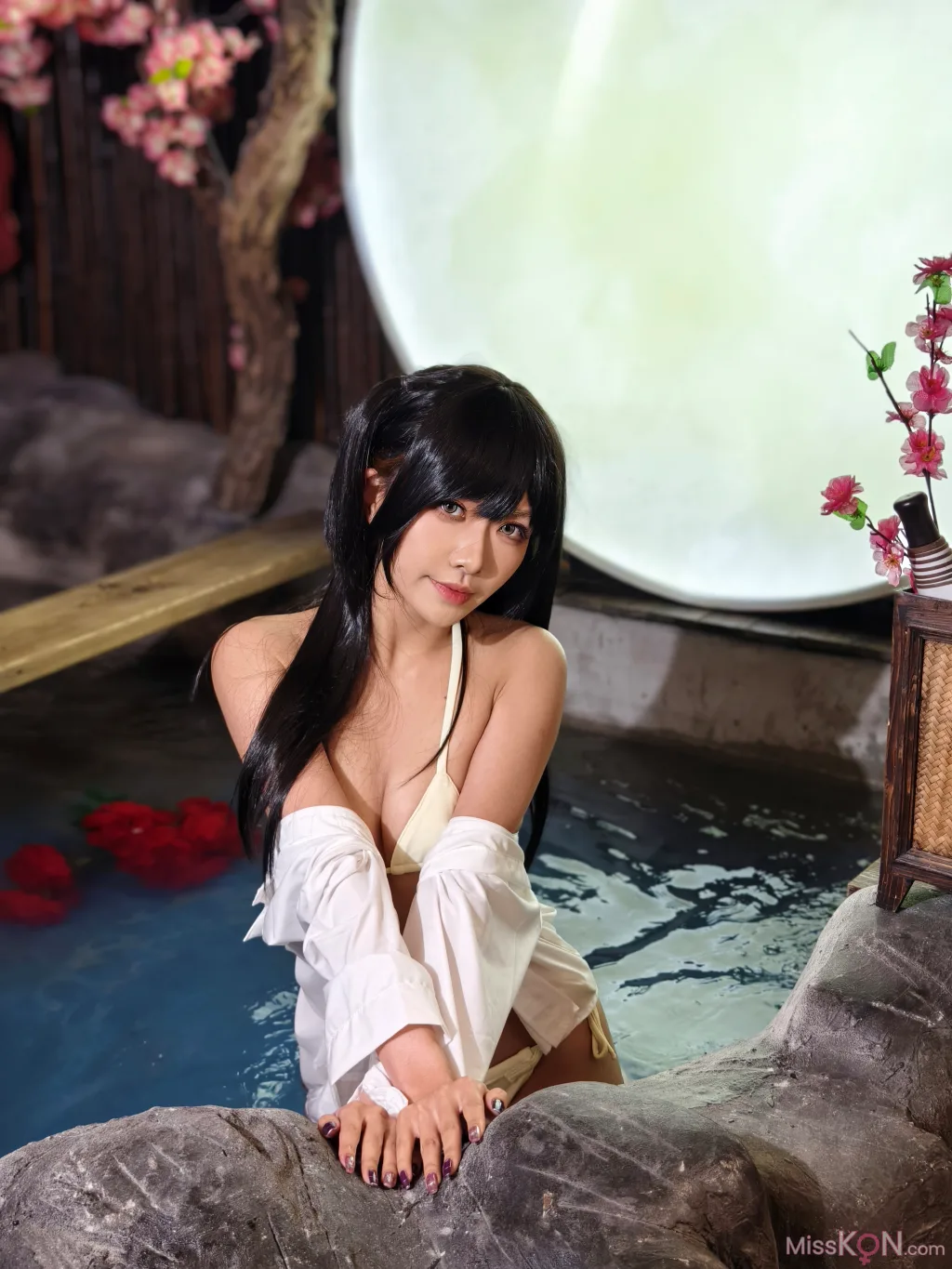 Coser@源纱希喵喵喵: 大凤泳衣 (68 photos)