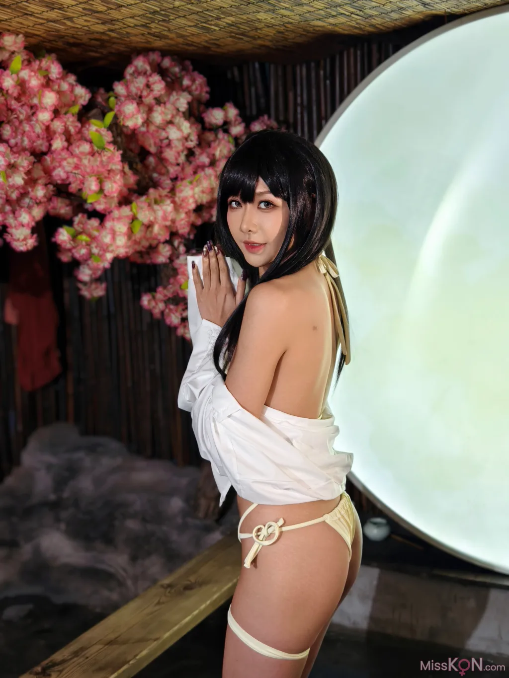 Coser@源纱希喵喵喵: 大凤泳衣 (68 photos)