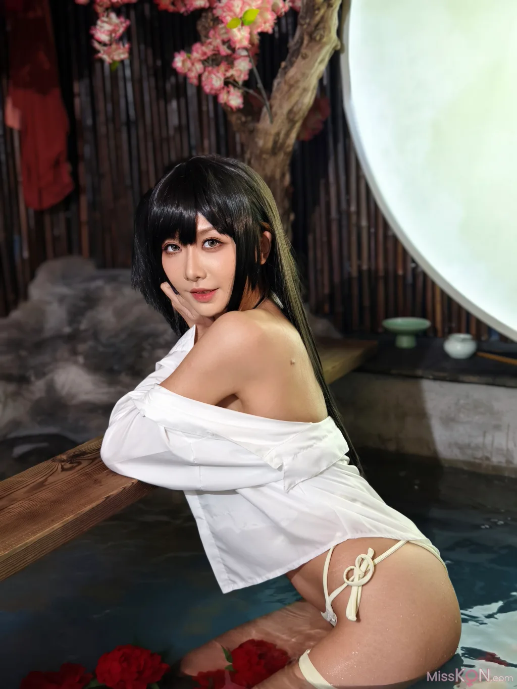 Coser@源纱希喵喵喵: 大凤泳衣 (68 photos)