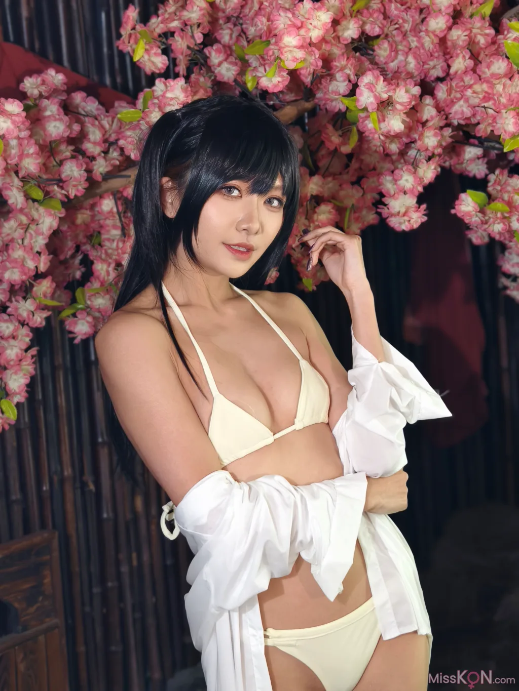 Coser@源纱希喵喵喵: 大凤泳衣 (68 photos)