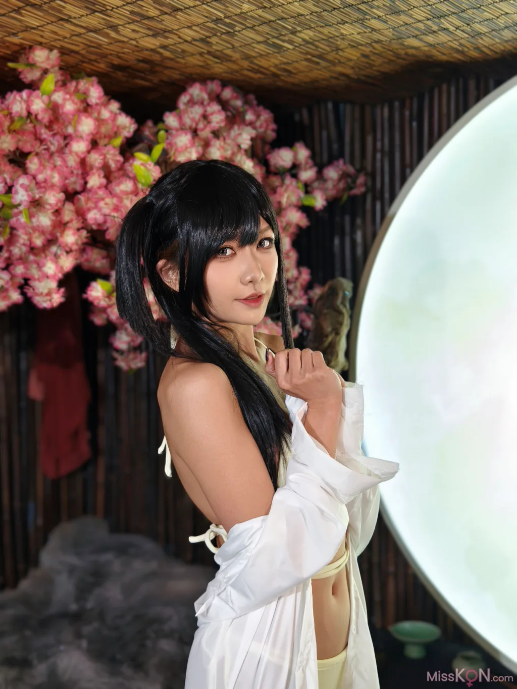 Coser@源纱希喵喵喵: 大凤泳衣 (68 photos)