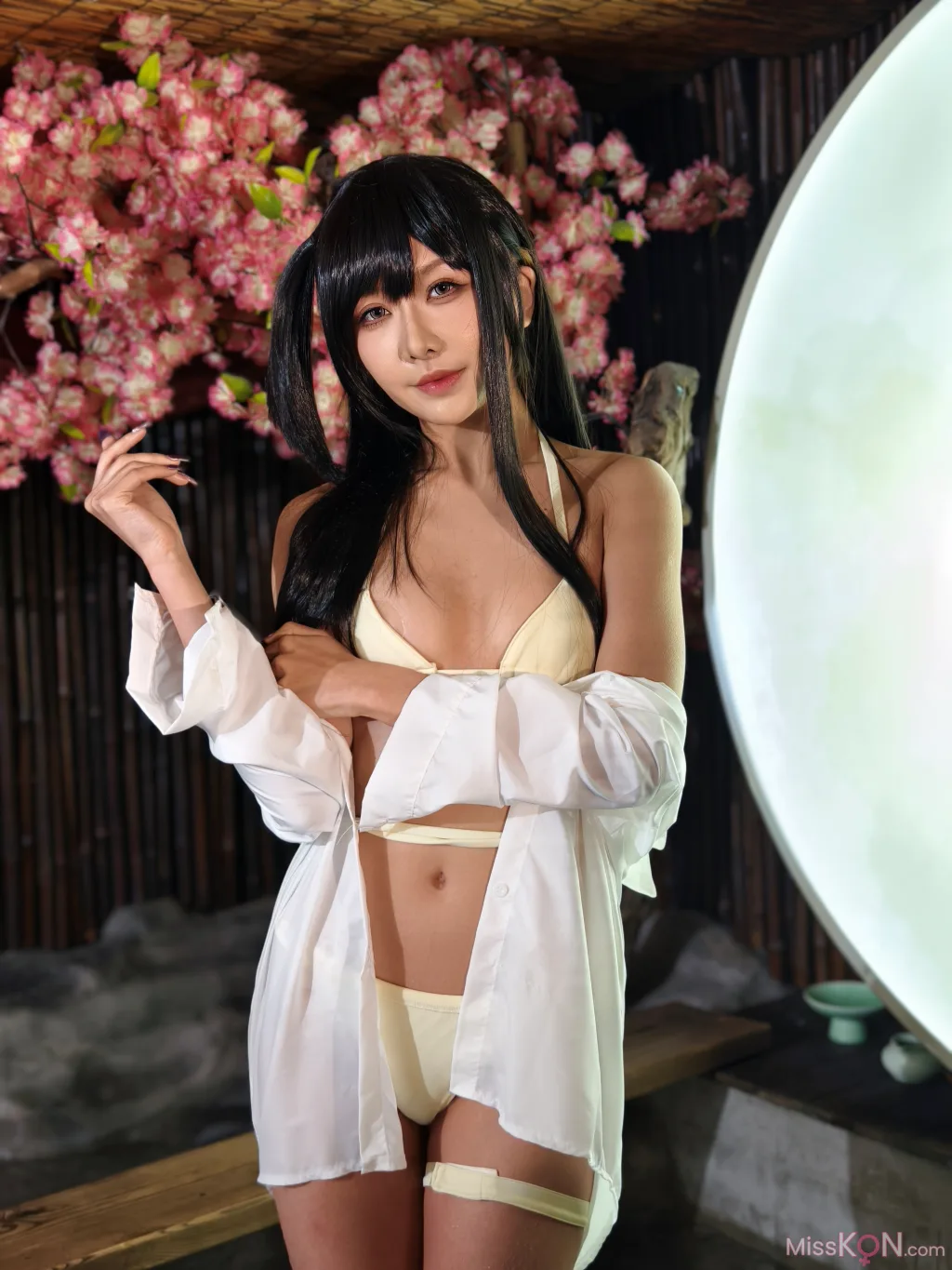 Coser@源纱希喵喵喵: 大凤泳衣 (68 photos)