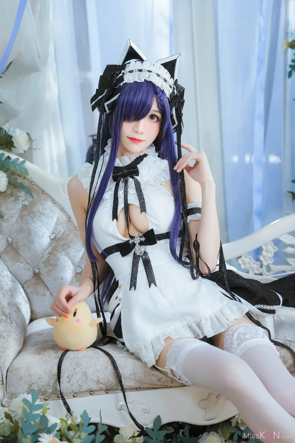 Coser@Tomoyo酱: 碧蓝 奥古斯特女仆 (27 photos)