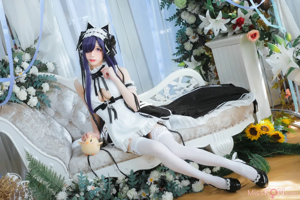 Coser@Tomoyo酱: 碧蓝 奥古斯特女仆 (27 photos)