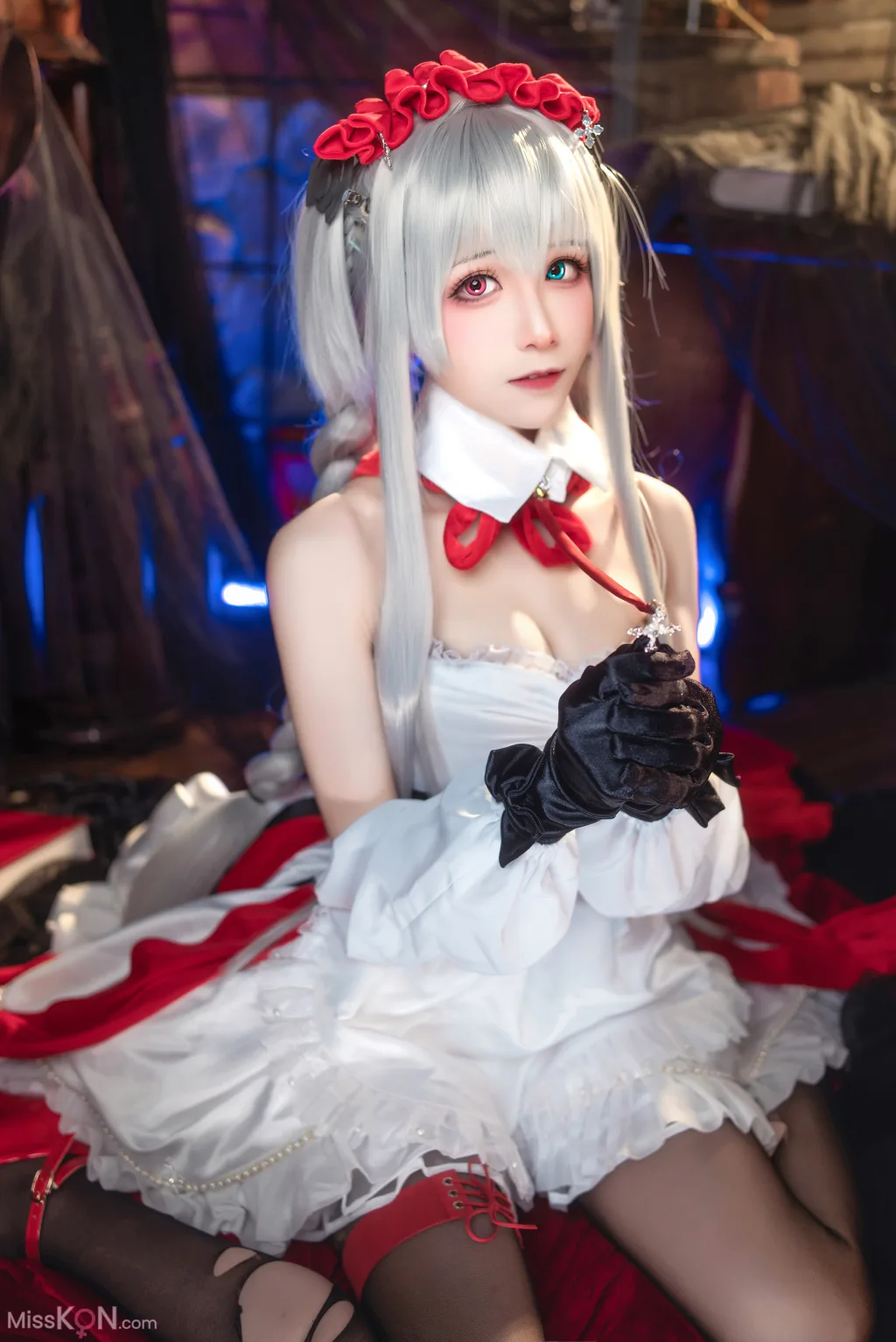 Coser@Tomoyo酱: 碧蓝航线 埃尔宾小红帽 (30 photos)