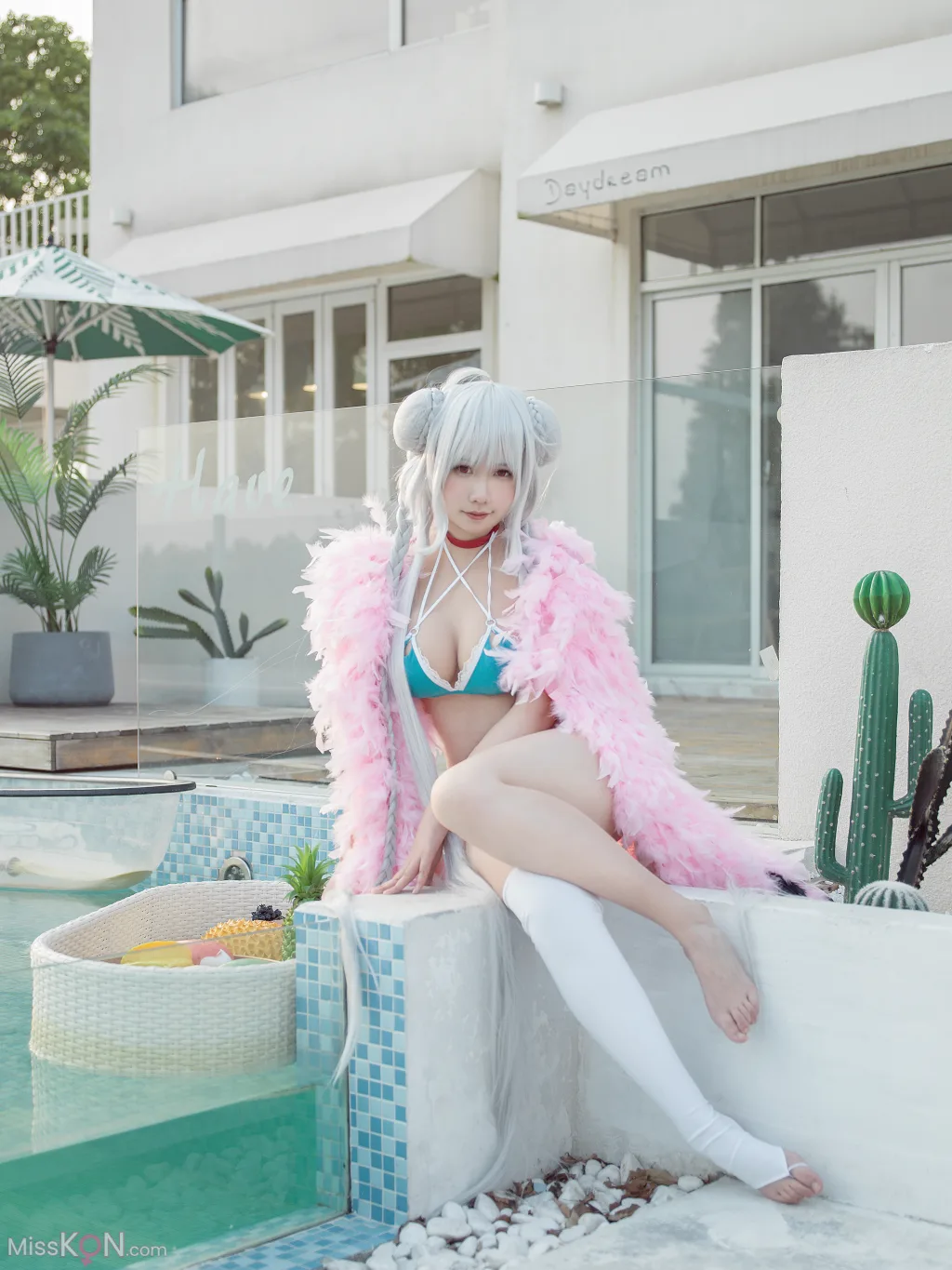 Coser@麻花麻花酱: 可畏泳装 (15 photos)