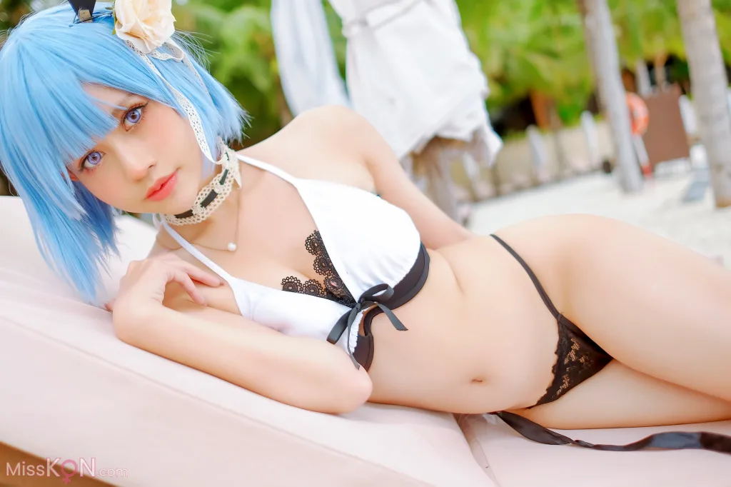 Coser@PingPing: Gascogne Bikini (Azurlane) (15 photos)