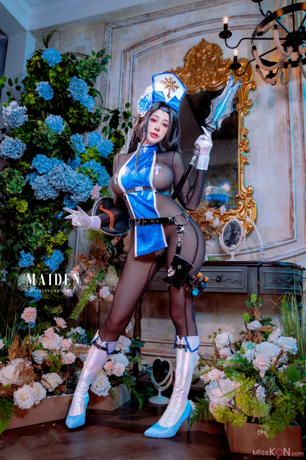 Coser@Byoru: Maiden-Ice Rose (56 photos )