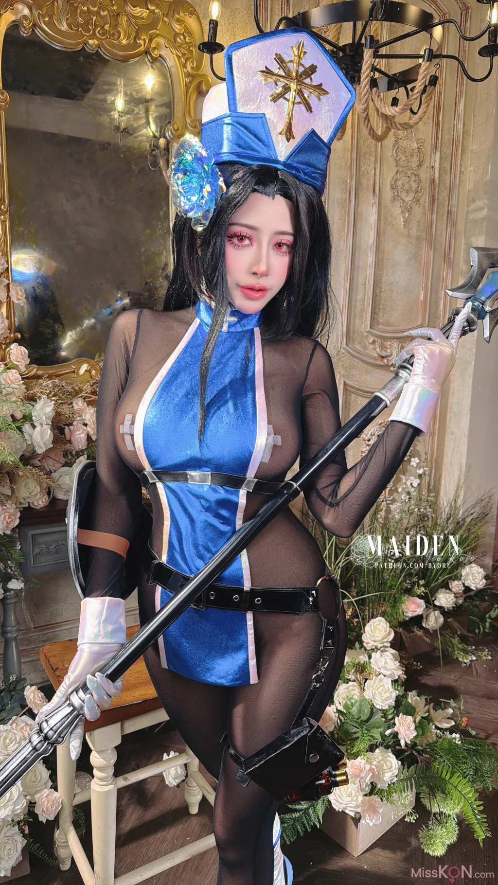 Coser@Byoru: Maiden-Ice Rose (56 photos )