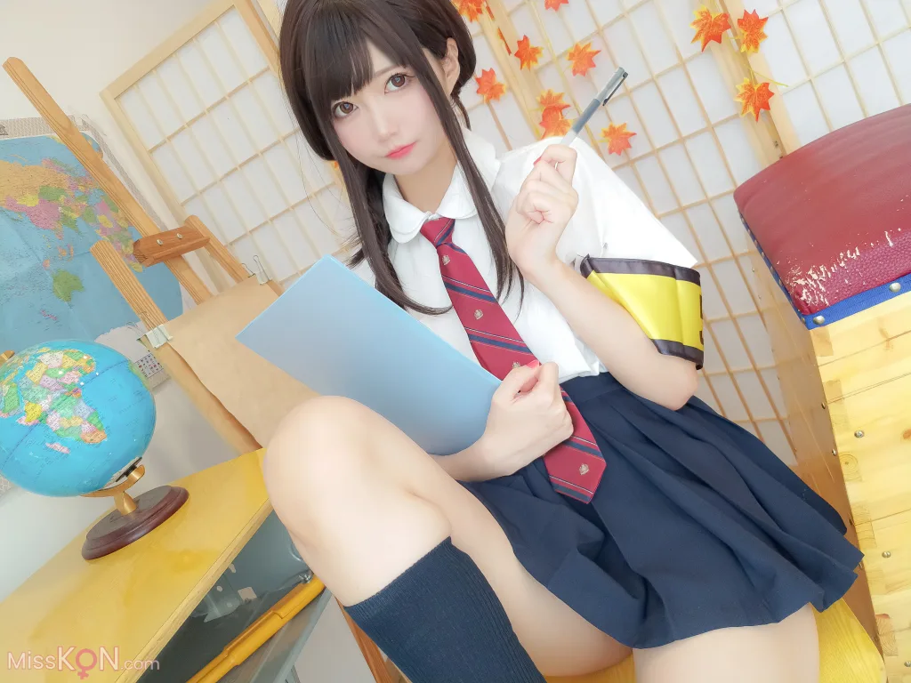 Coser@NAGISA魔物喵: 風紀委員長 (35 photos + 2 videos)