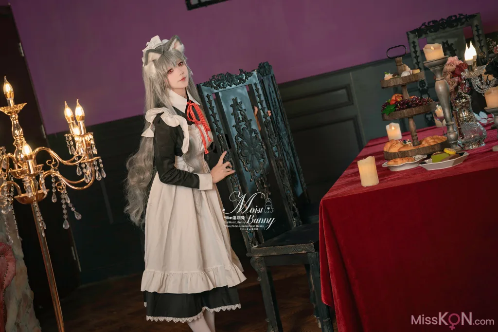 Coser@黏黏团子兔: 2月月票特典『菲奇子女仆』 (43 photos )