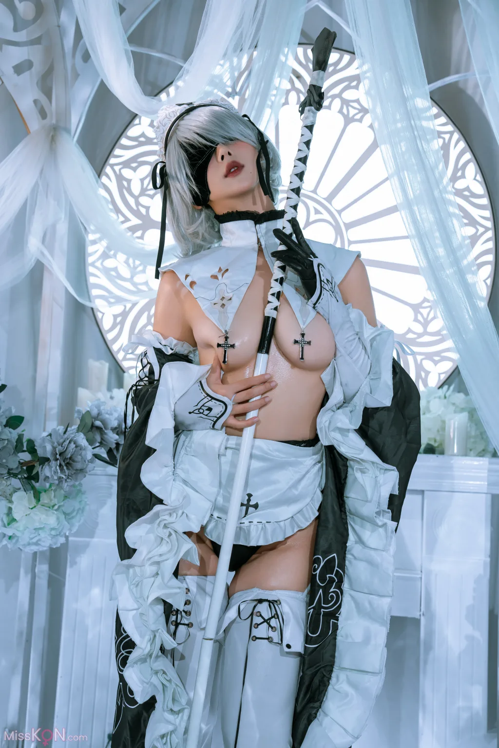 Coser@云溪溪 (Yunx1x1) &amp; 奶桃: 2B本 YoRHa No.2 Type B 上 (172 photos)