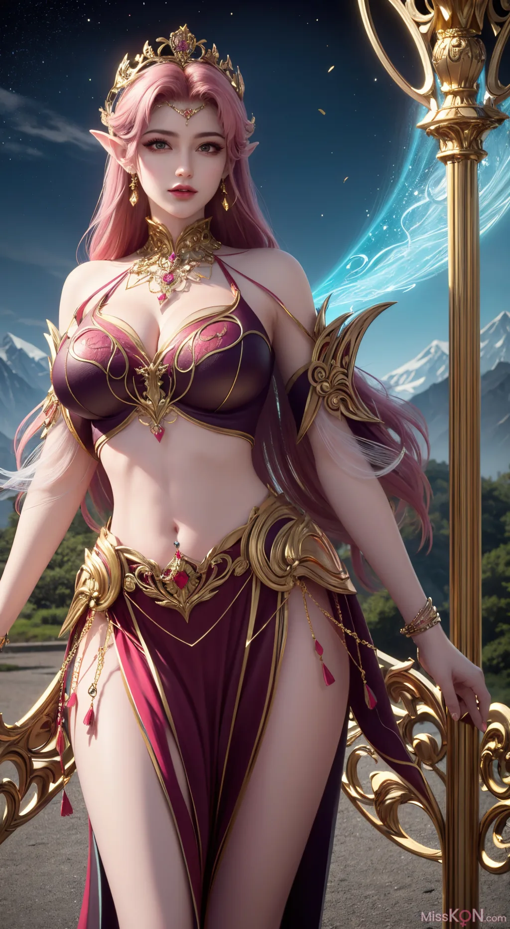 [AI Generated] 百炼成神-剑灵妖夜【墨迹】 (150 photos)