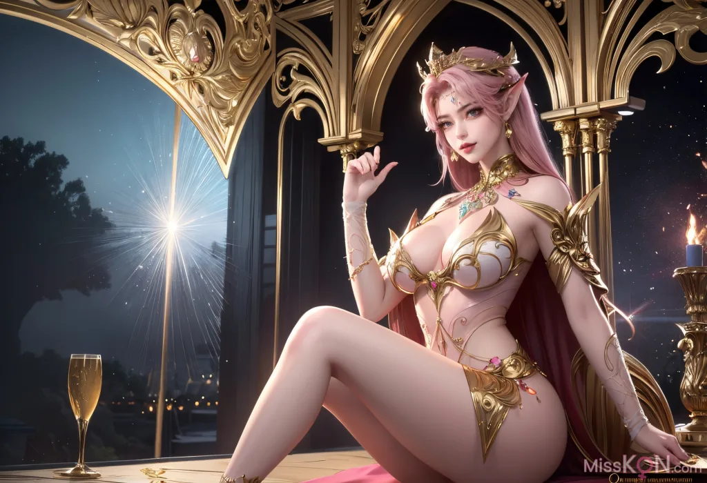 [AI Generated] 百炼成神-剑灵妖夜【墨迹】 (150 photos)