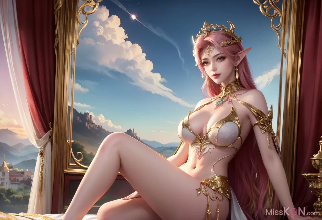 [AI Generated] 百炼成神-剑灵妖夜【墨迹】 (150 photos)
