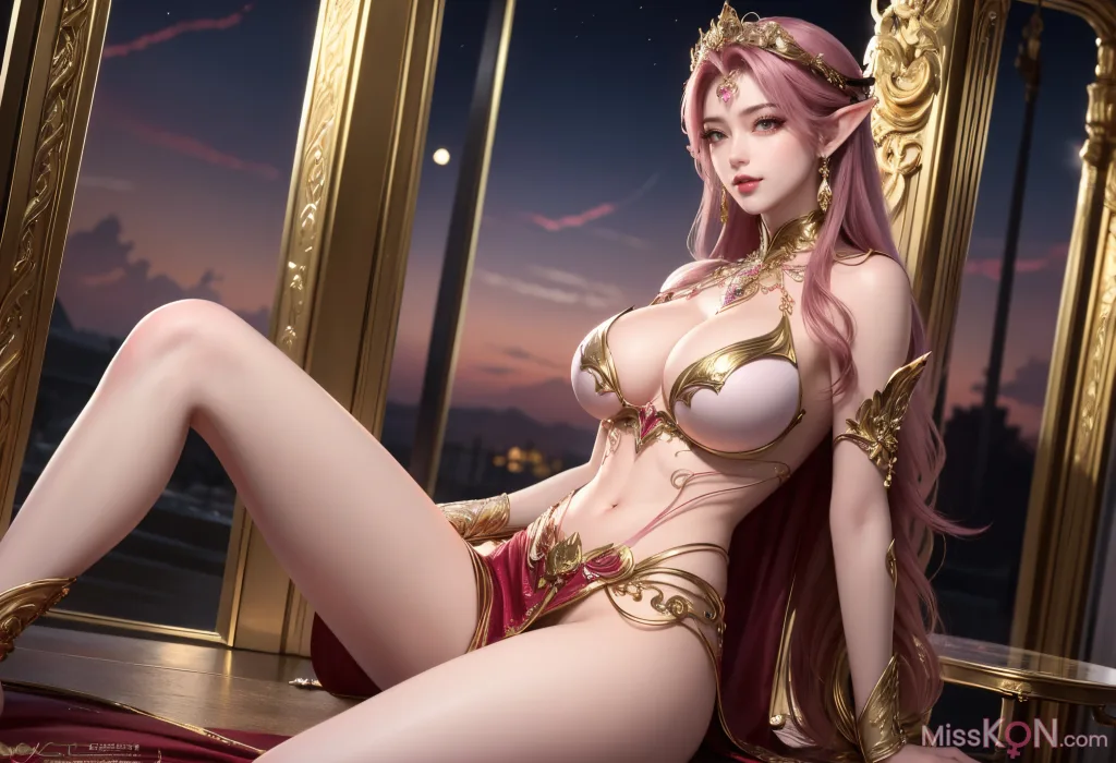 [AI Generated] 百炼成神-剑灵妖夜【墨迹】 (150 photos)